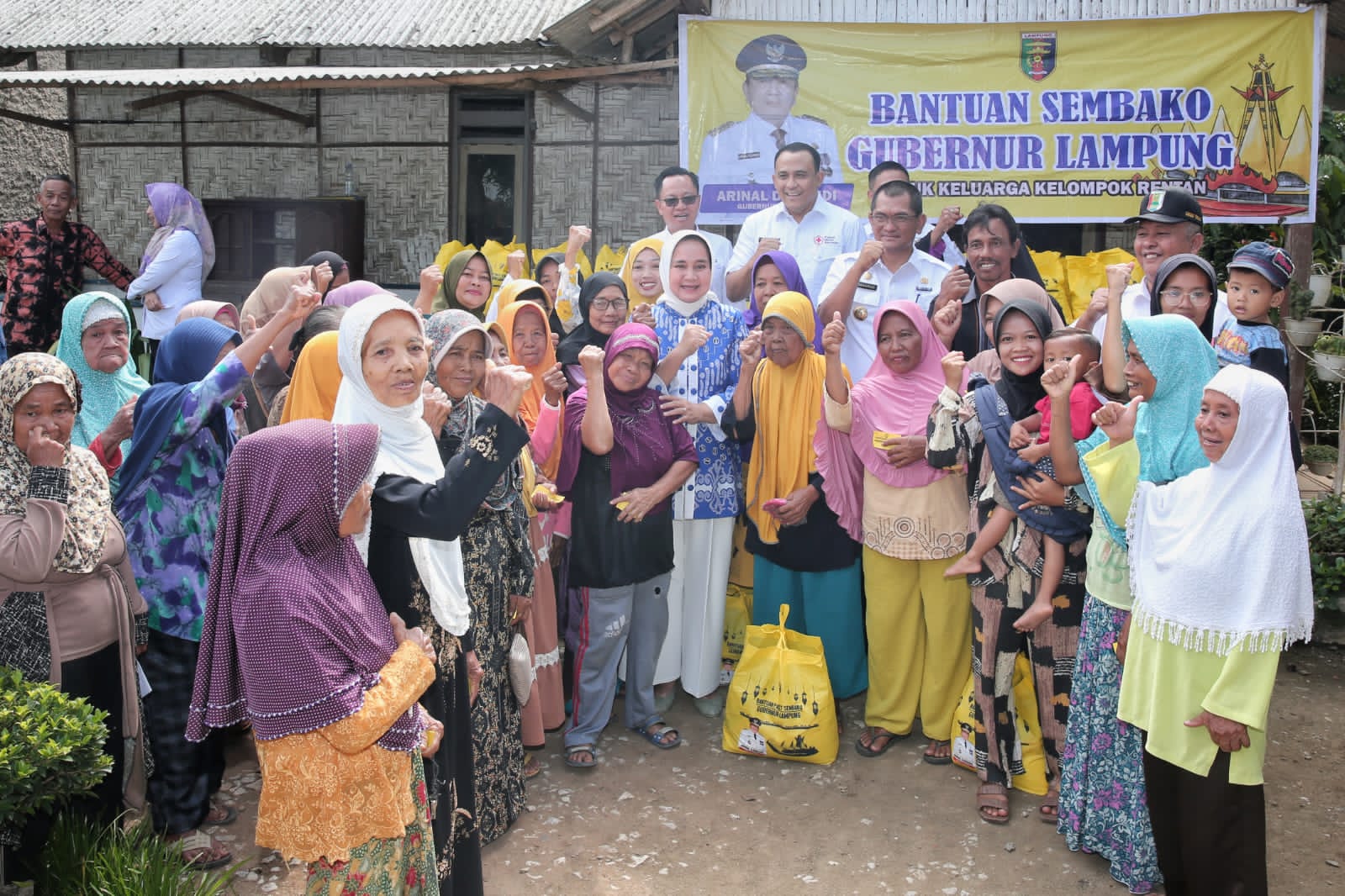 Bantuan Sembako Gubernur Lampung